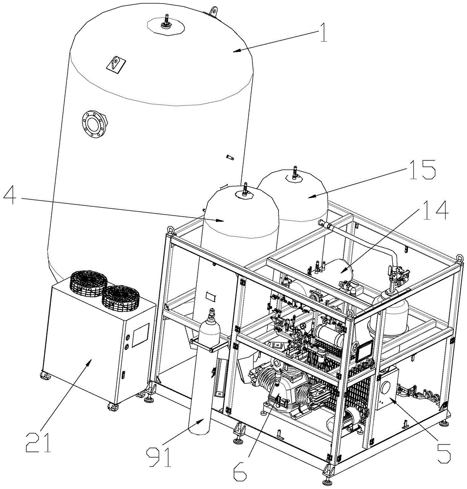 氦气回收系统的制作方法