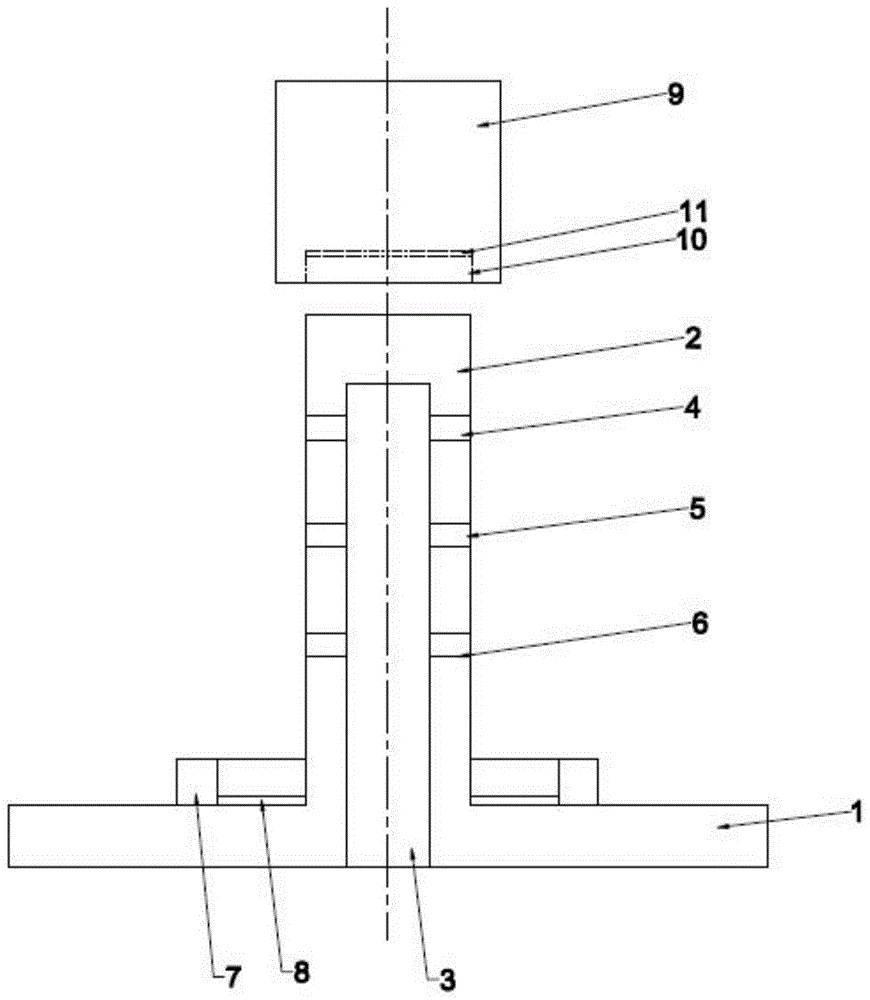 金属波纹管抽真空防扭工装的制作方法