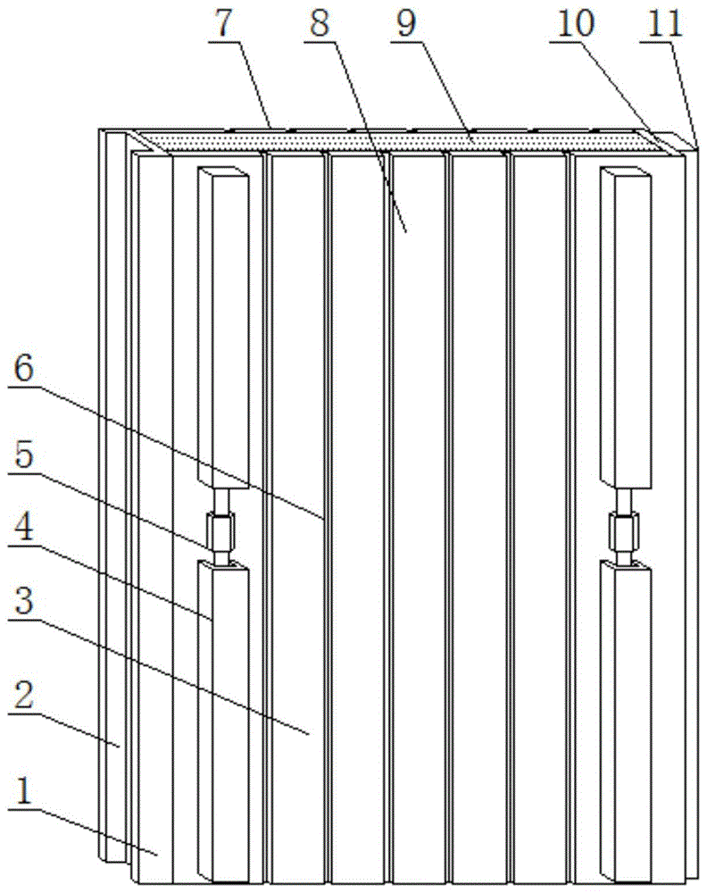 一种临时房屋建筑用板的制作方法