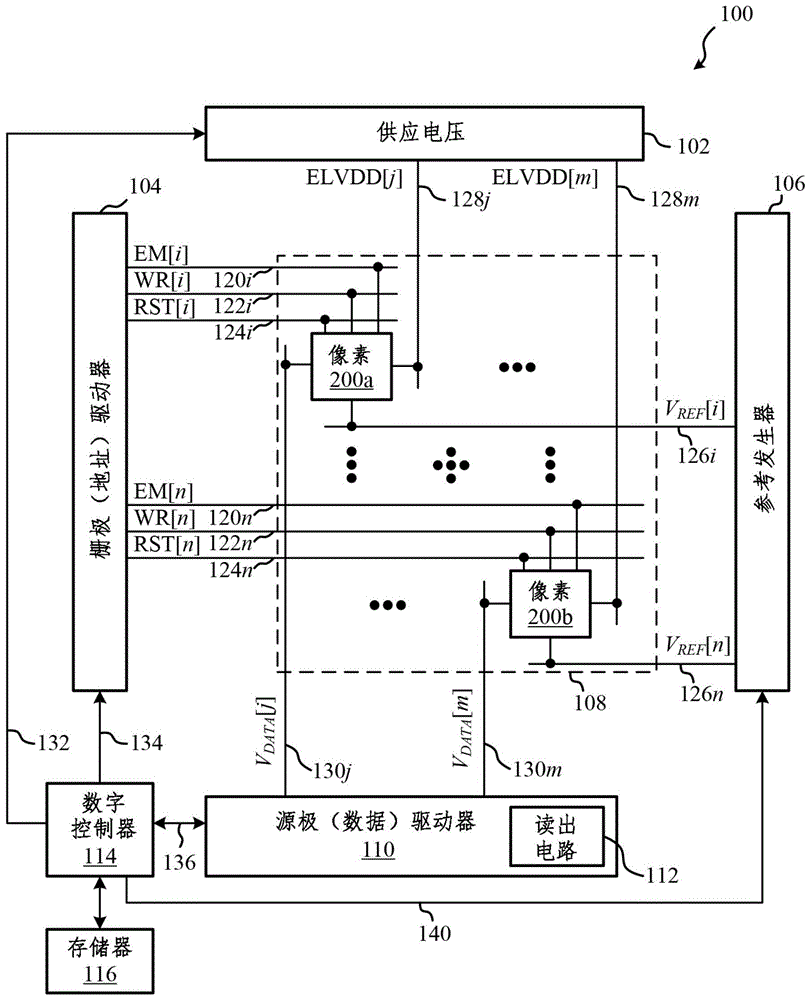 像素电路、显示器和方法与流程