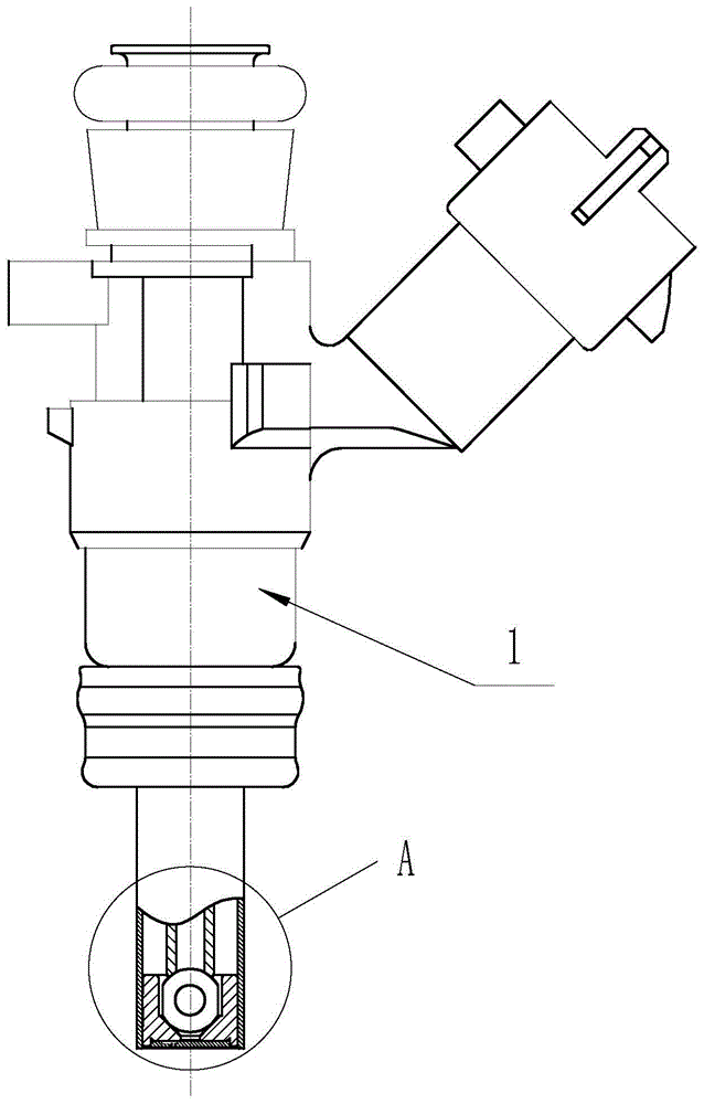 尿素溶液雾化电磁阀式计量喷射器的制作方法