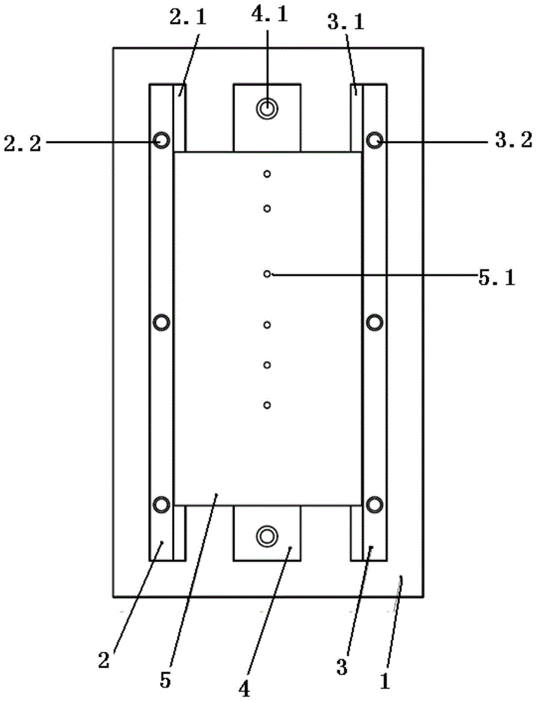 弧形表面金属传热板的加工工装的制作方法