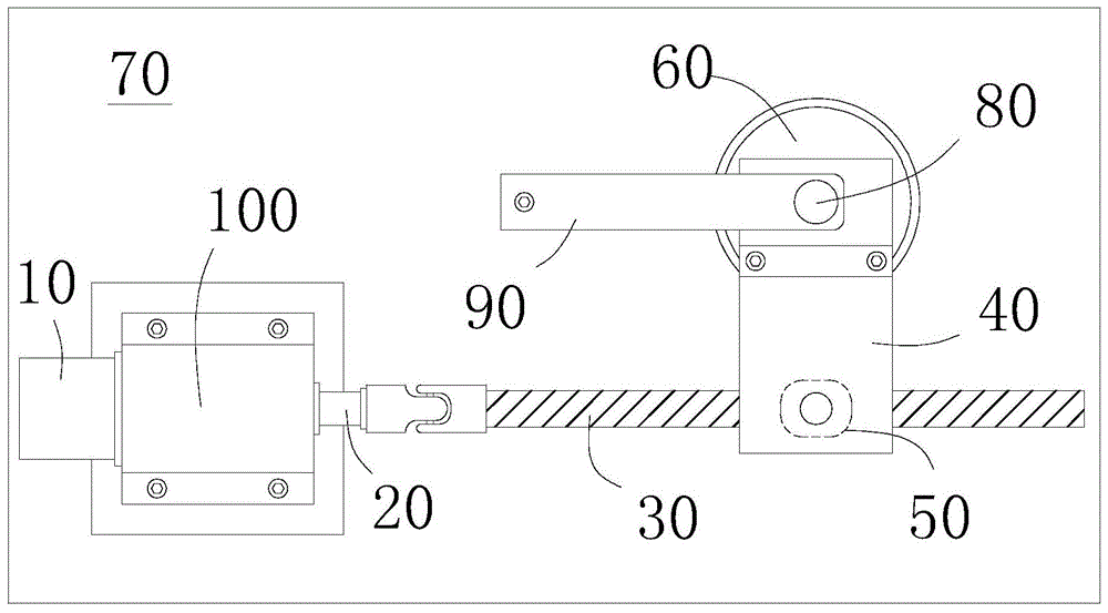 锯片磨齿机上使用的锯片夹具俯仰驱动装置的制作方法