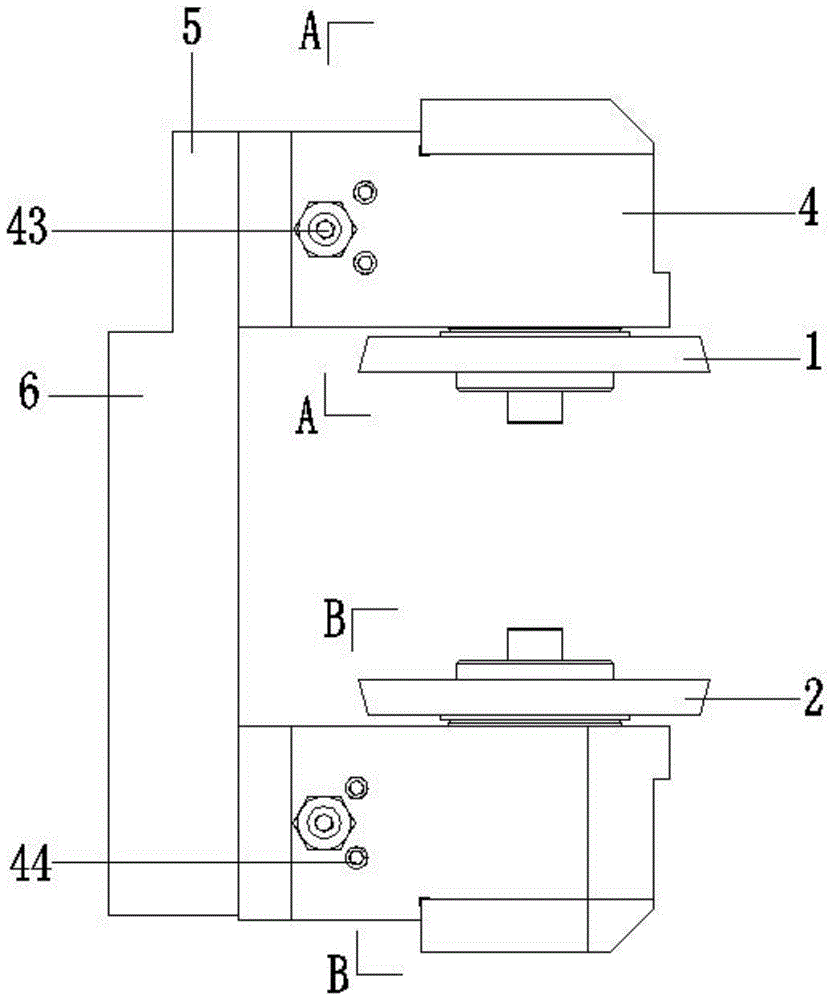 一种齿轮双面去毛刺机构的制作方法