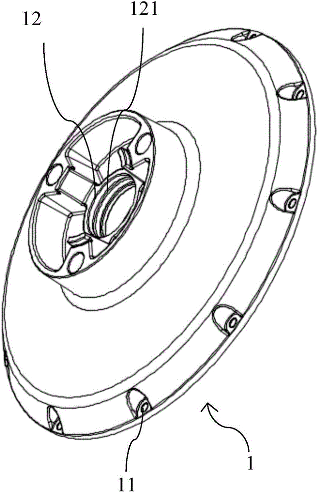 一种电动车轮毂电机的端盖的制作方法