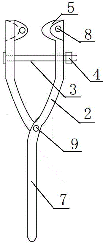 一种敲击铜棒夹持工具的制作方法