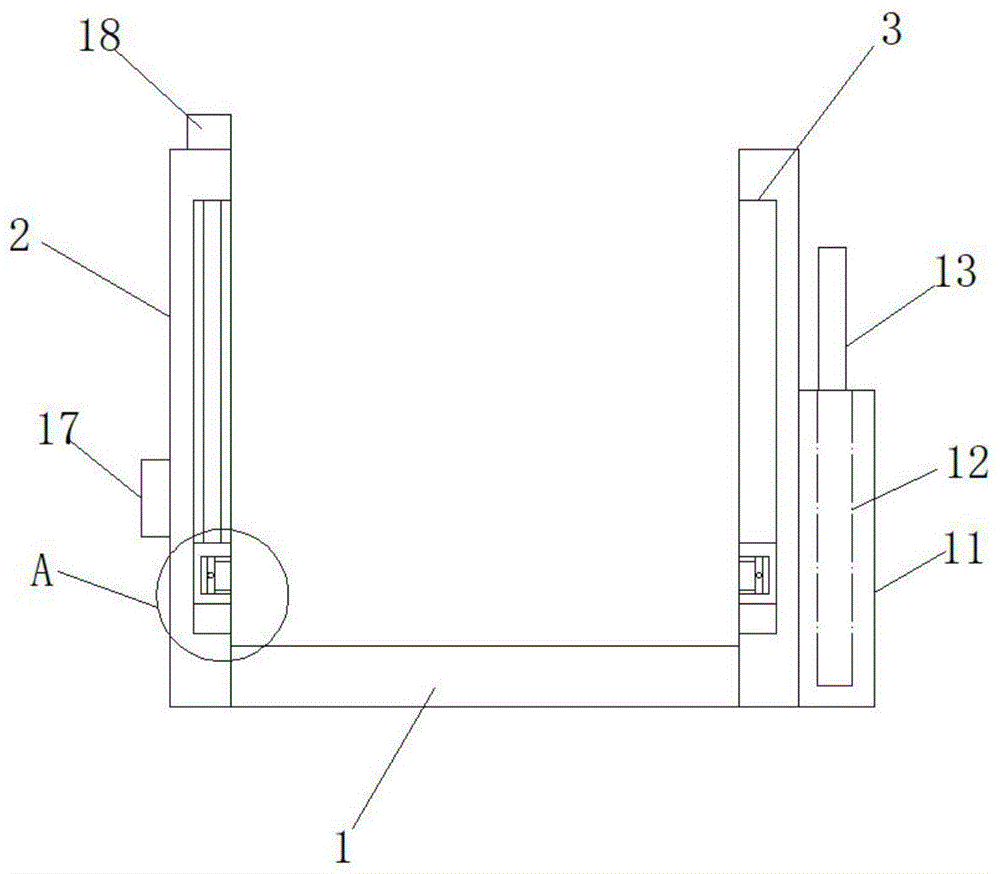 一种线束生产中工装板的存放架的制作方法
