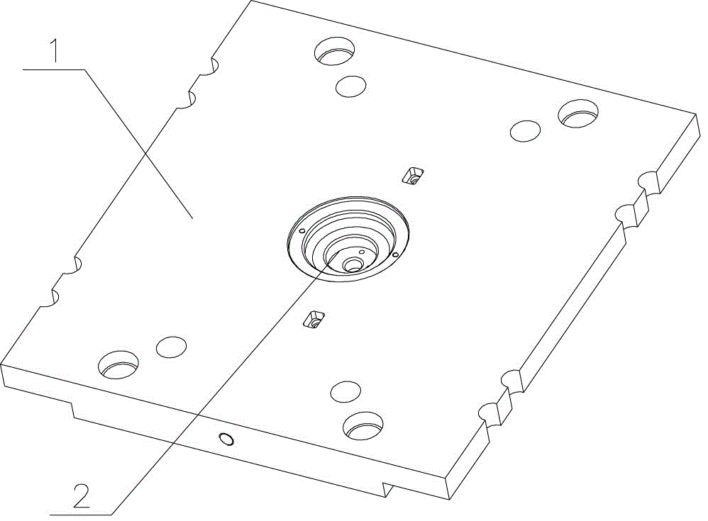 一种注塑模具的浇注板的制作方法