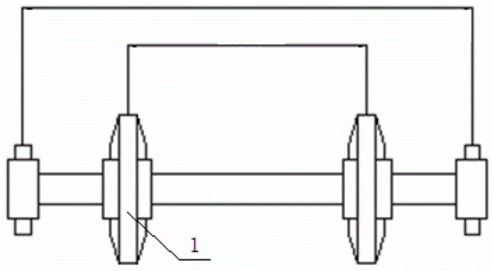 一种皮带运输机压带轮的制作方法