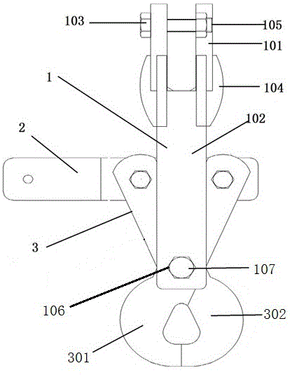 一种吊重钳的制作方法