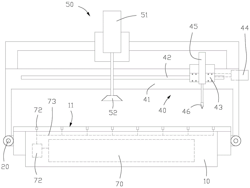 切割稳定的显示屏玻璃切割装置的制作方法