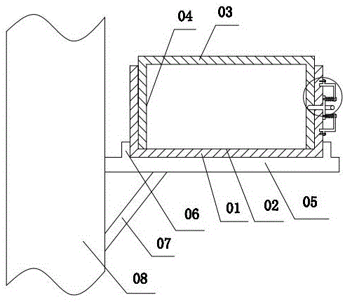 一种计算机机房电缆桥架的制作方法
