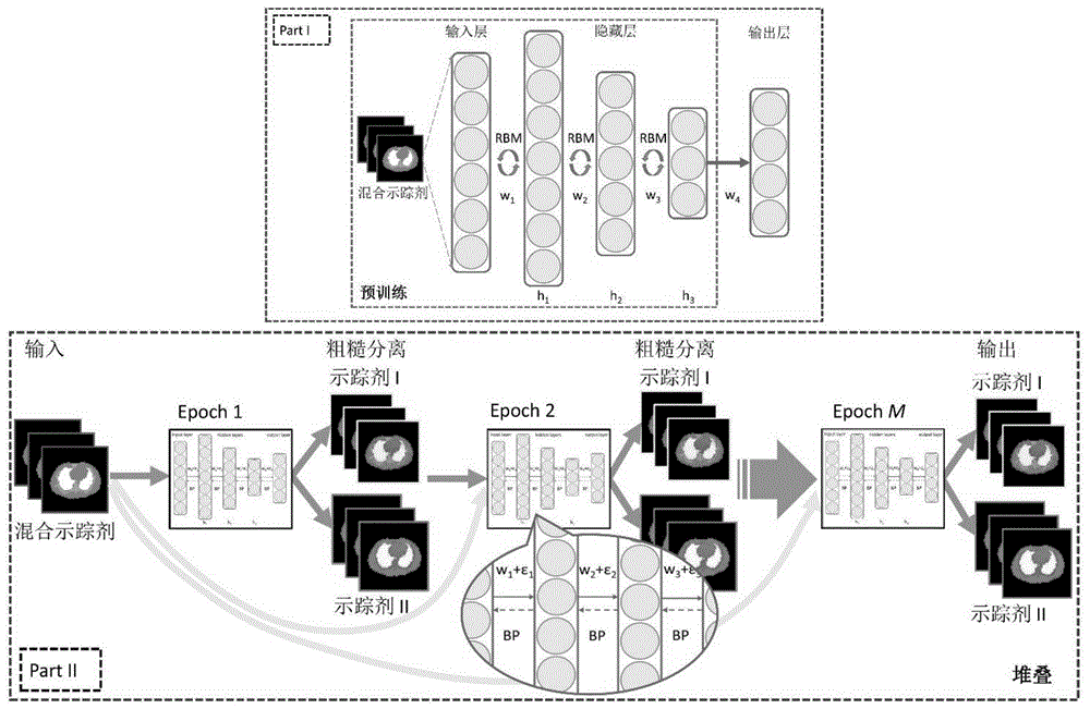 一种基于DSN的动态双示踪PET重建方法与流程