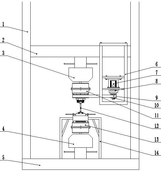 用于拉伸试验机上的拉扭复合夹具的制作方法