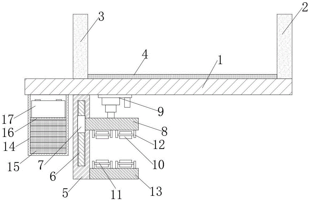 一种桥梁高空施工用可移动防护板的制作方法