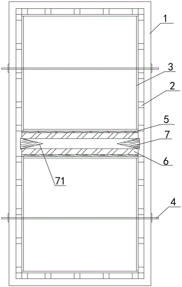 一种双柱模板结构的制作方法