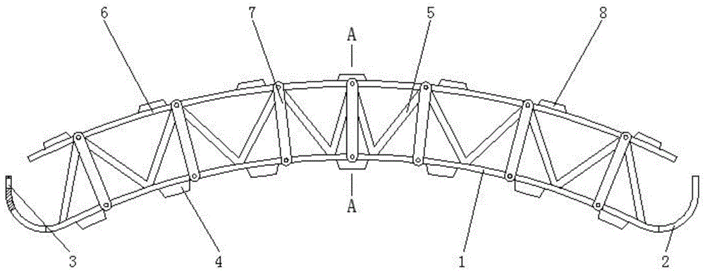 超大GRP动物造型3D设计高空安装结构的制作方法