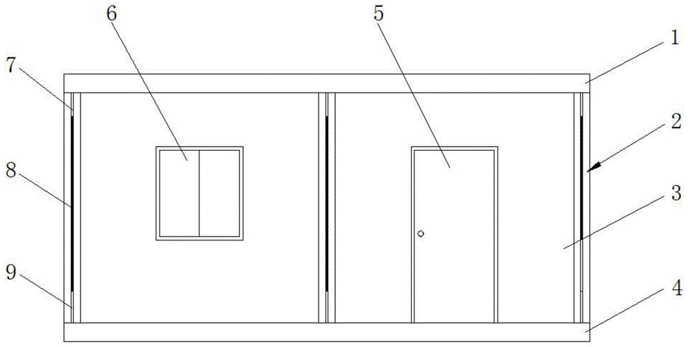 一种箱式轻钢住宅结构的制作方法