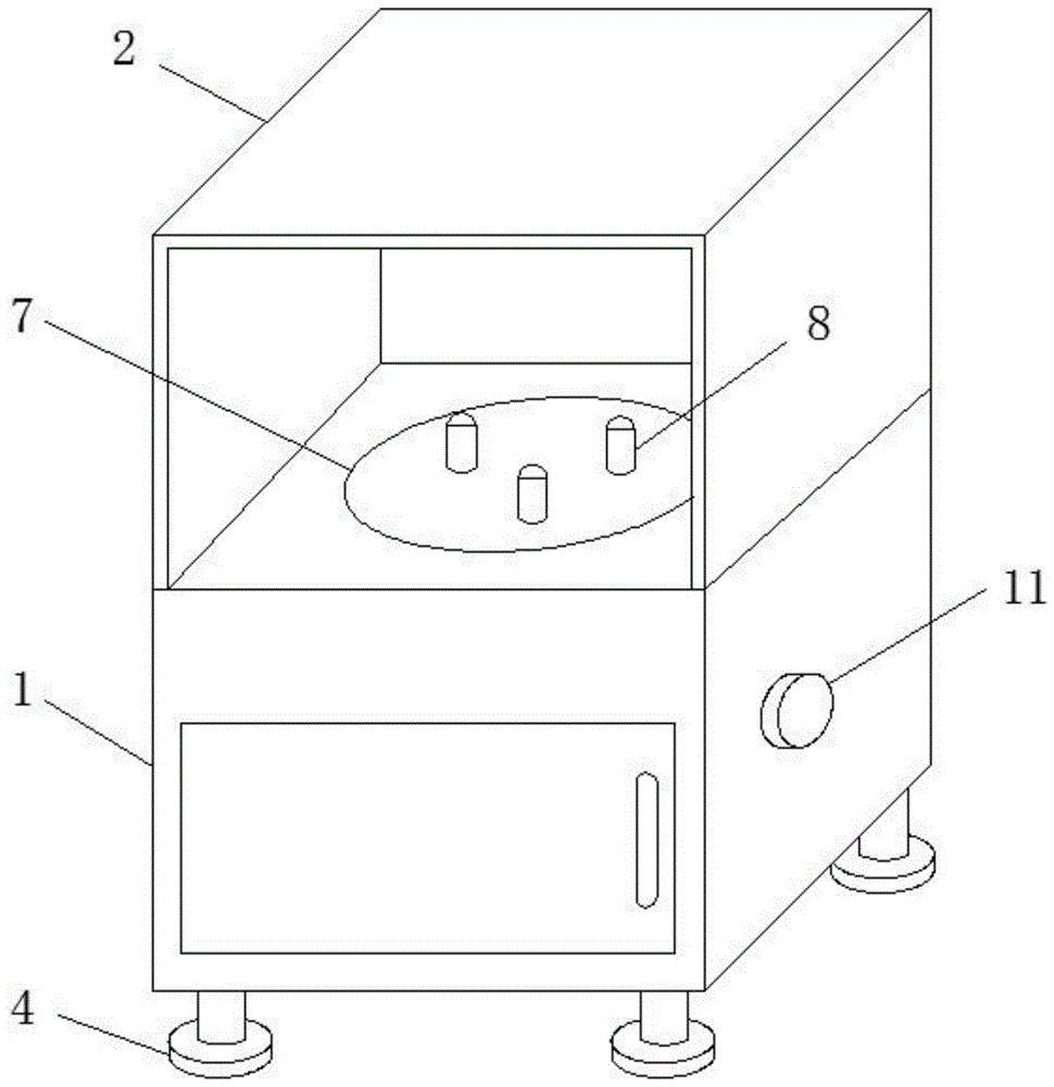 一种美术教学用素描模型投影装置的制作方法