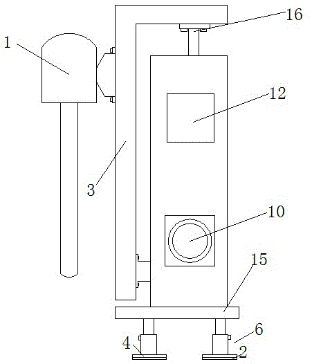 一种带电动升降装置的桶用泵的制作方法