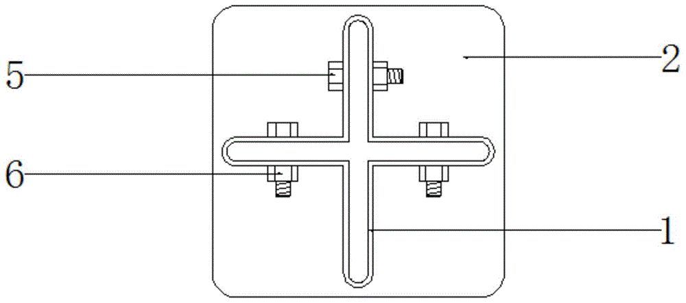 一种十字型槽钢连接座的制作方法