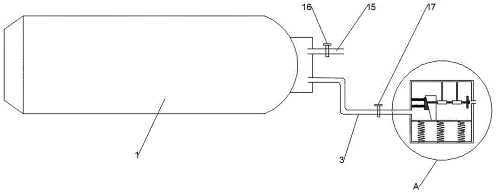 一种用于调节液化天然气储罐压力的调节装置的制作方法