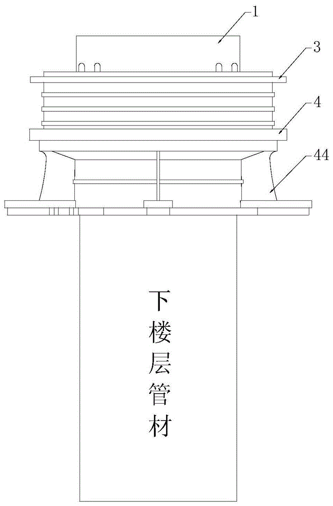 新型排水用预埋式防漏接头的制作方法