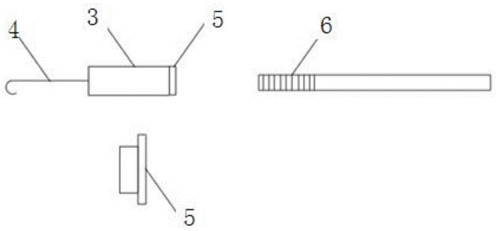 一种框架构件与填充墙拉结筋的连接预埋件的制作方法