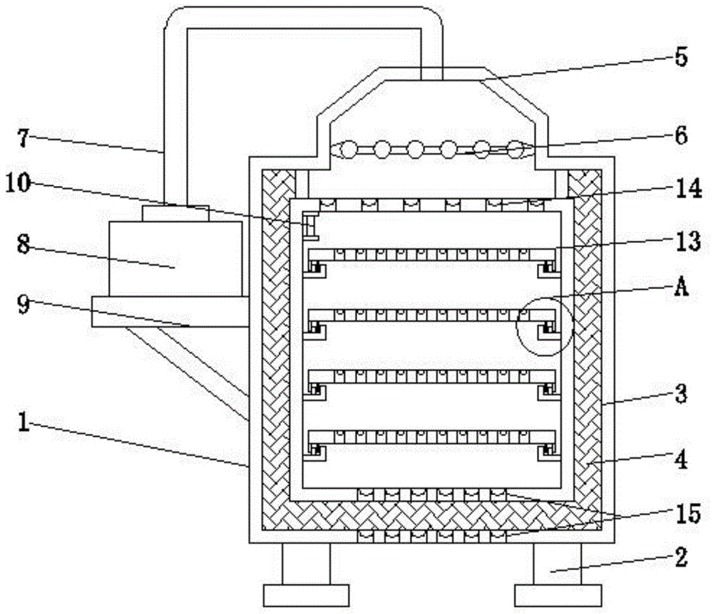 一种多层PCB板自动烘干装置的制作方法