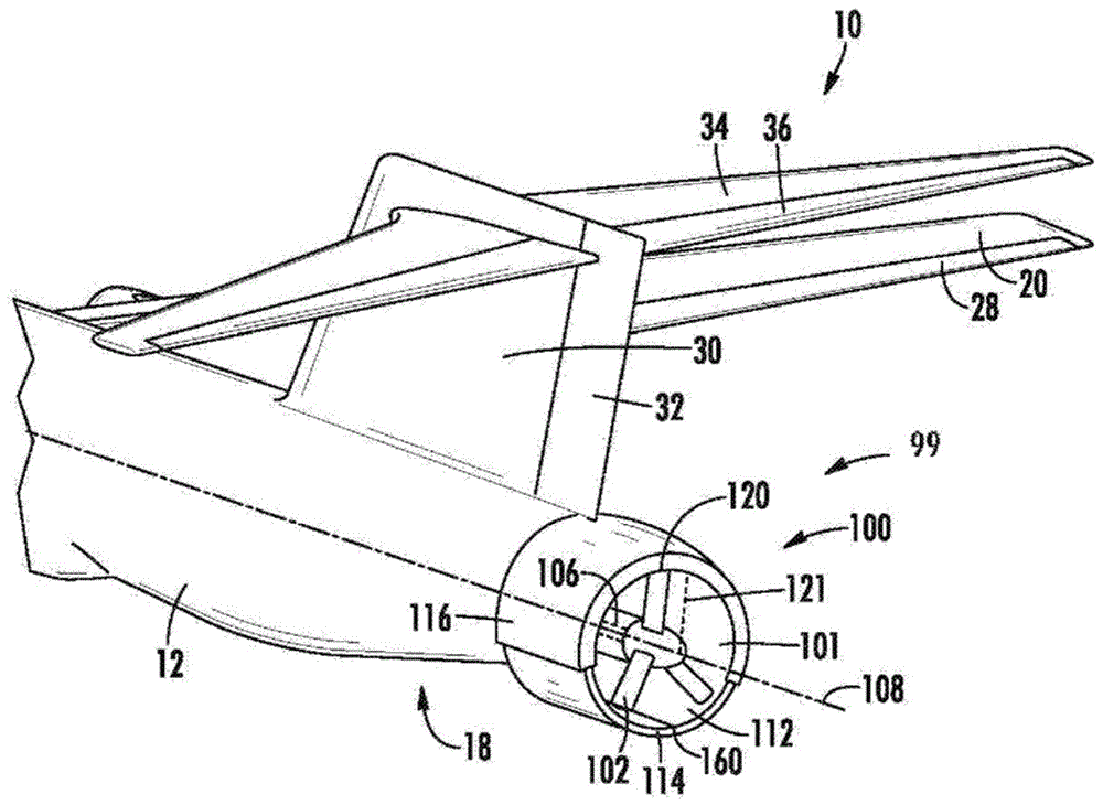 用于飞行器尾部安装的风扇部段的平移机舱壁的制作方法