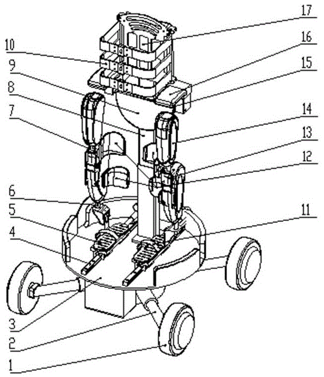 一种下肢外骨骼轮式康复机器人及其使用方法与流程