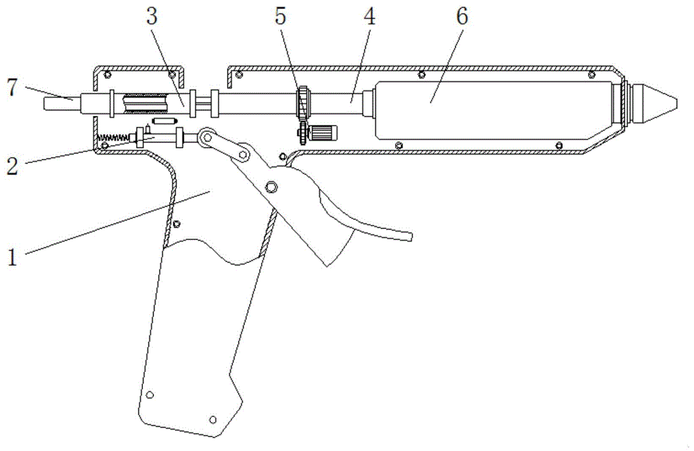 一种可防止胶体回流的热熔胶枪的制作方法
