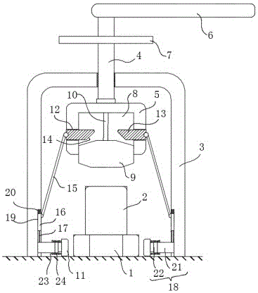 一种建筑施工用螺母拆卸装置的制作方法