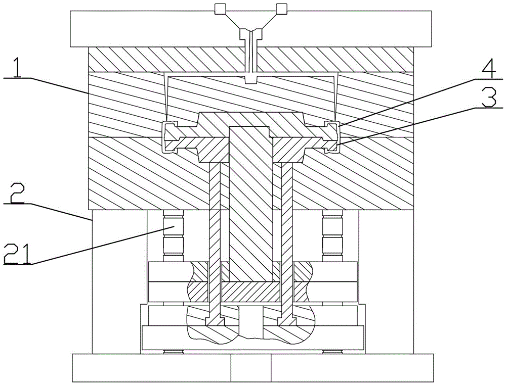 一种园林工具用轮胎的注塑成型方法与流程