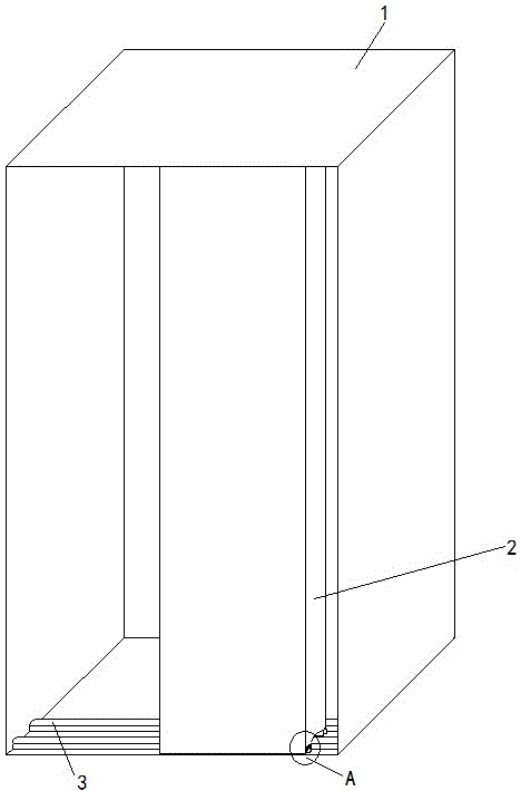 一种止刹型安全防护的儿童柜的制作方法