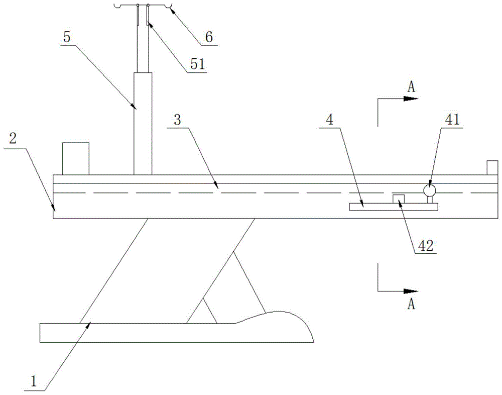 一种应急用CT机检查床的制作方法