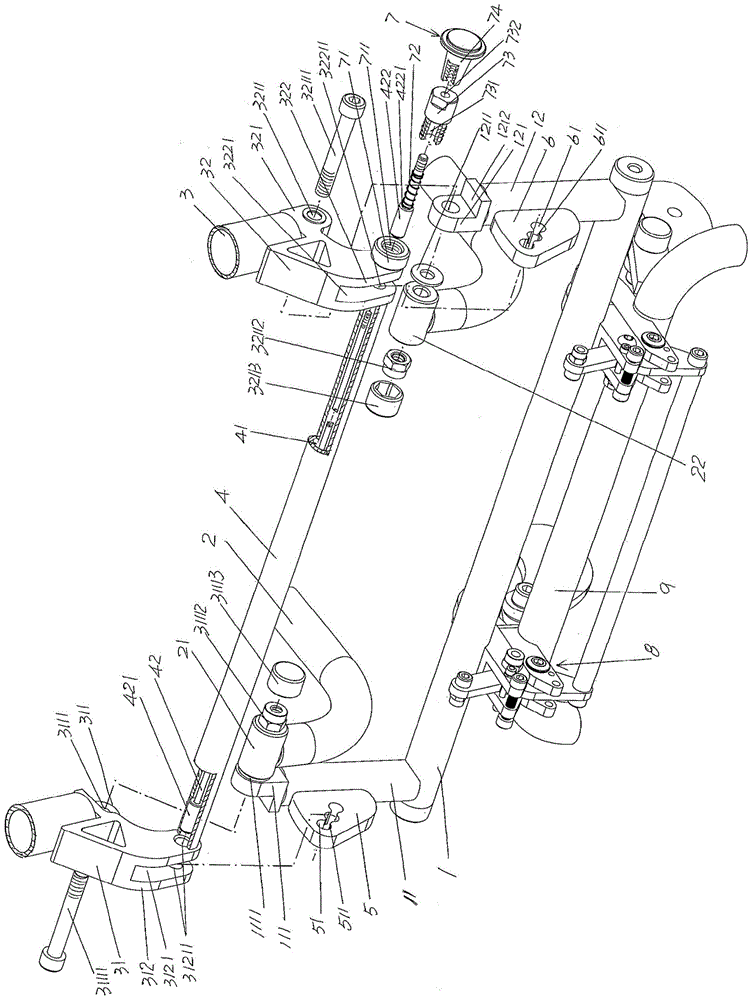 折叠式电动轮椅车的椅背角度调节装置的制作方法