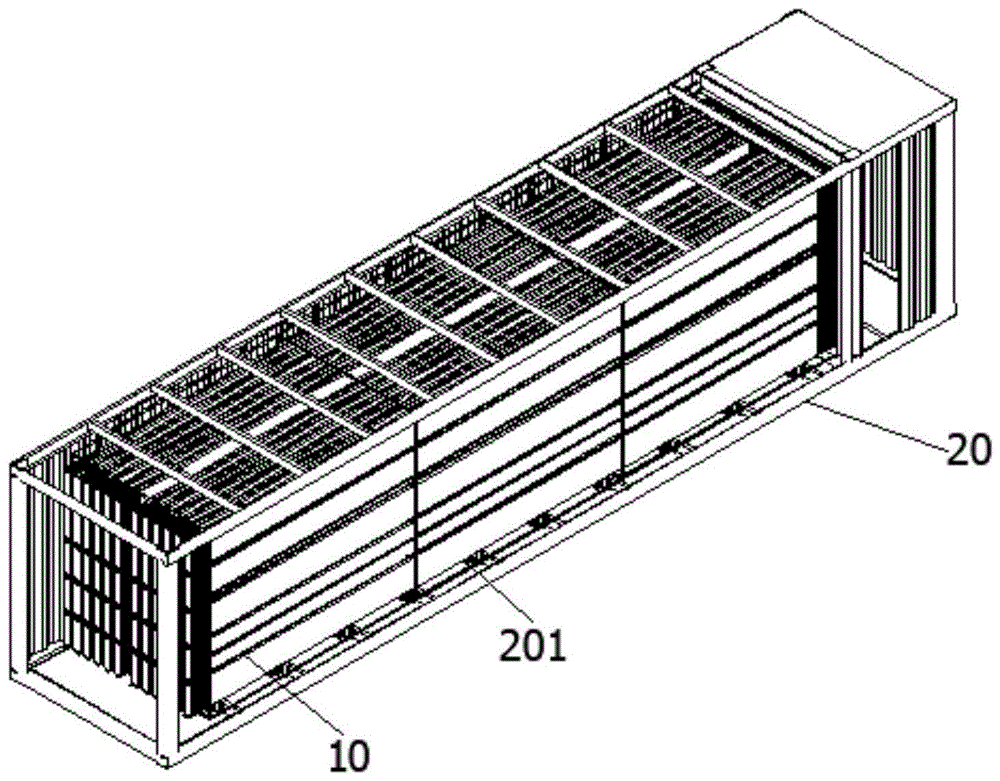 屉式推拉装置及模块化除尘器的制作方法