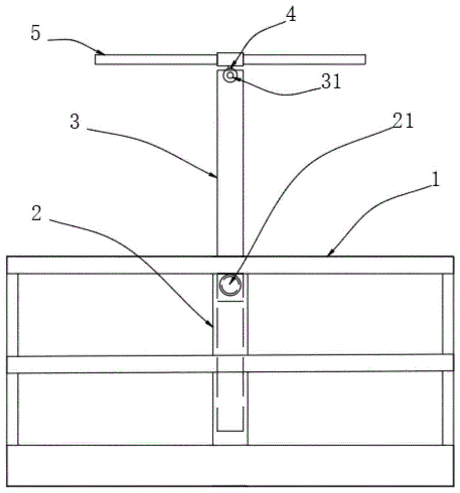 一种自行走曲臂式高空作业台遮阳装置的制作方法