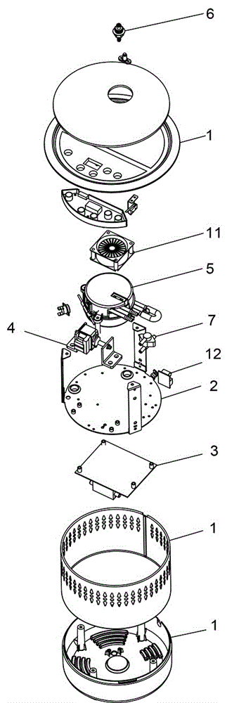 一种蒸汽涮锅底座及其系统的制作方法