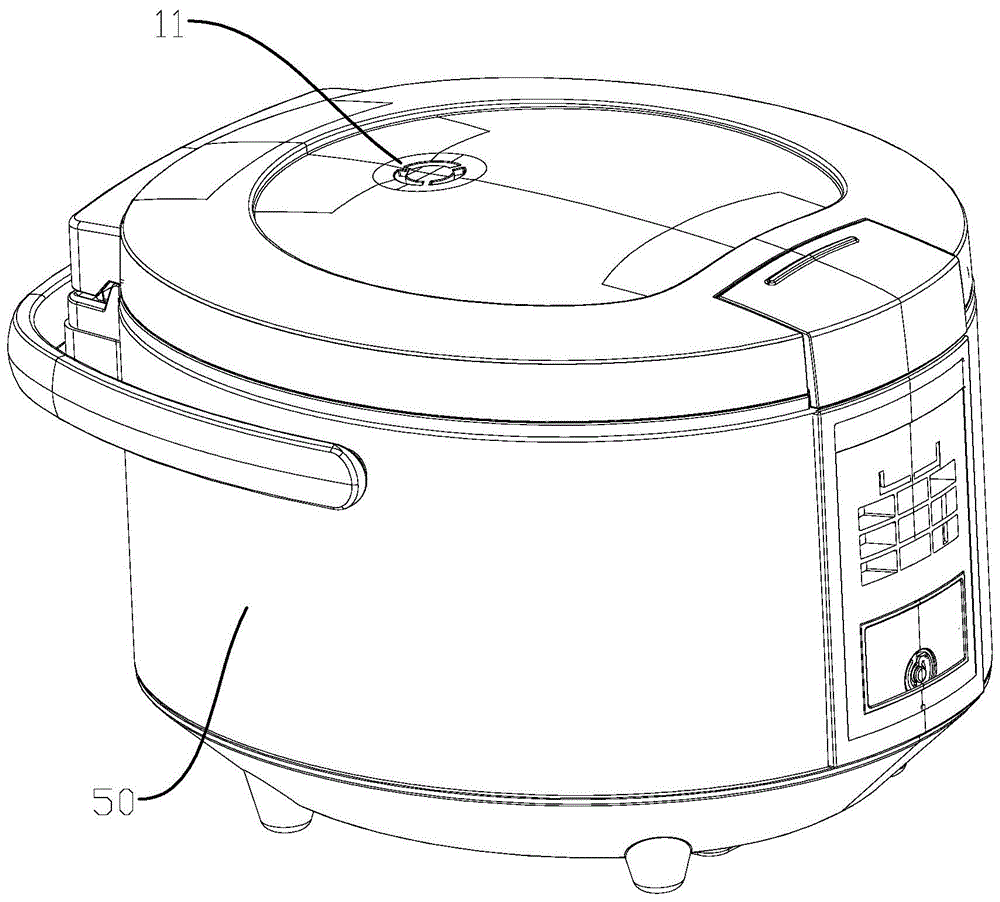 一种滑动式自动控压电饭煲的制作方法