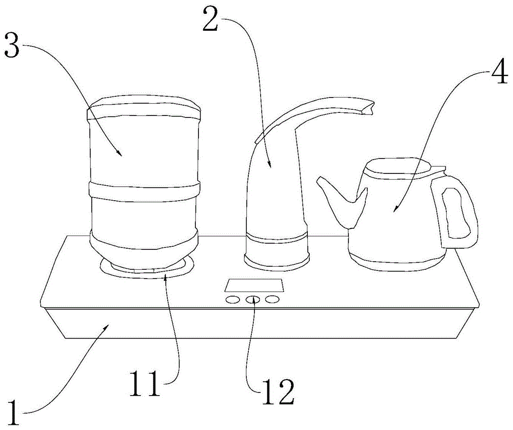 一种具有多种出水模式的茶盘机的制作方法