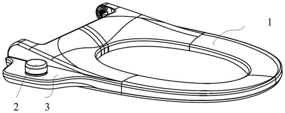 一种带旋钮控制的马桶座圈及马桶盖的制作方法
