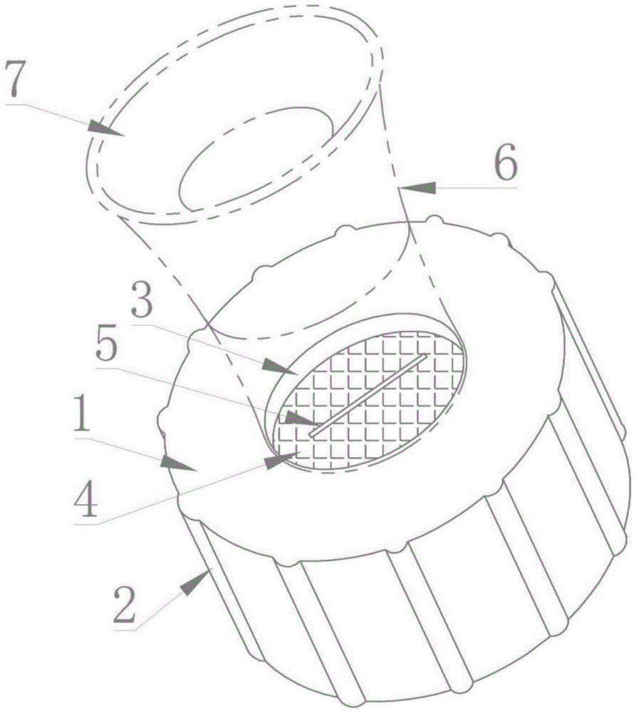 透析液桶防尘盖的制作方法