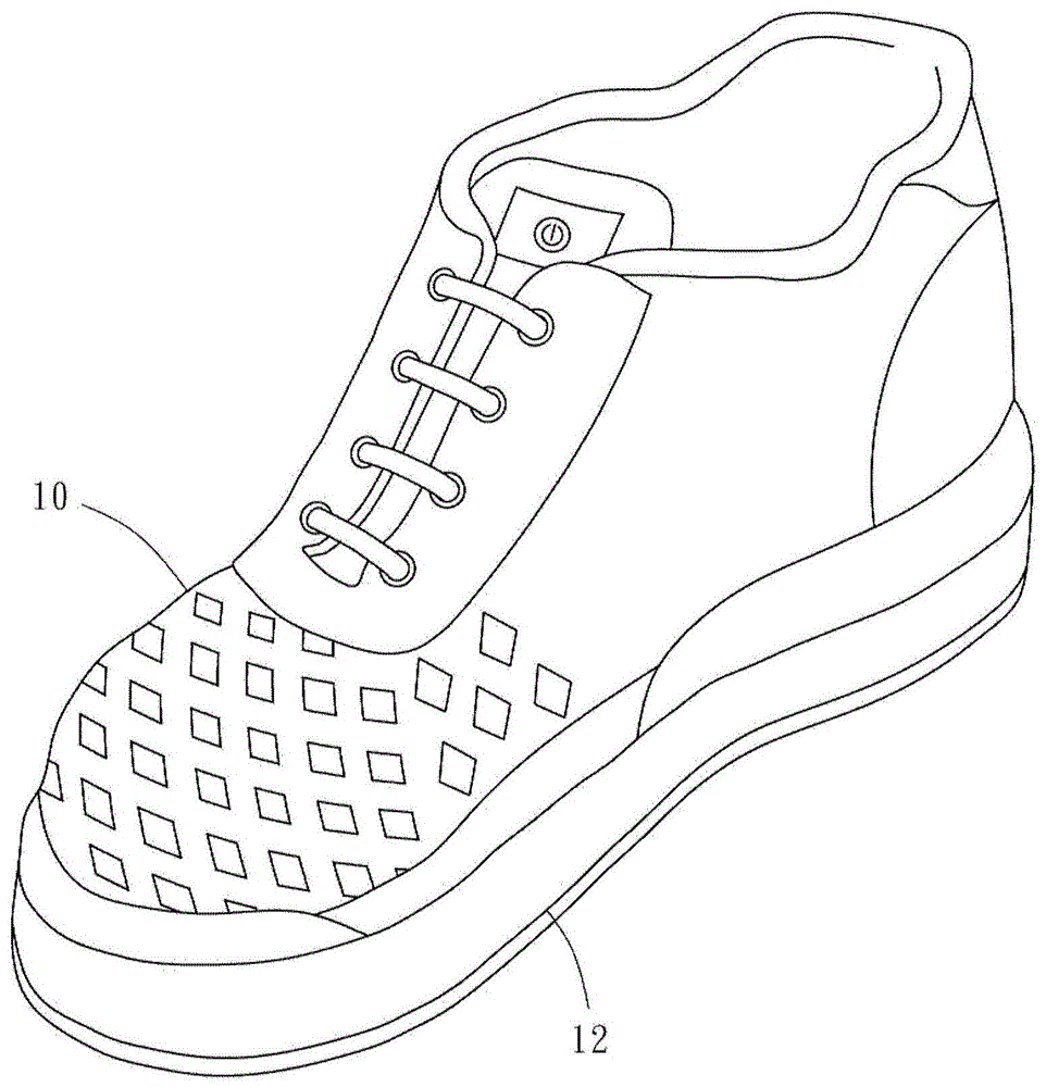 具有层次变化的发光鞋面的制作方法