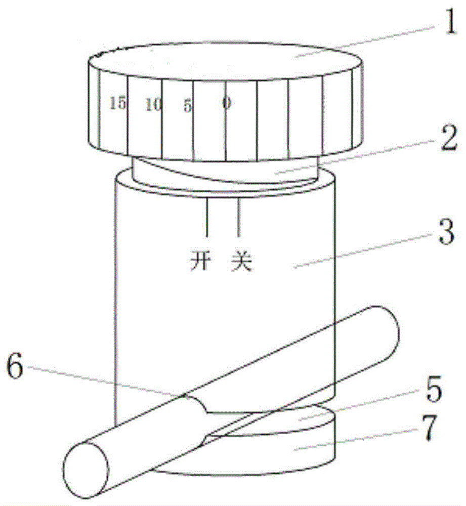 一种输液器用流量调节器的制作方法