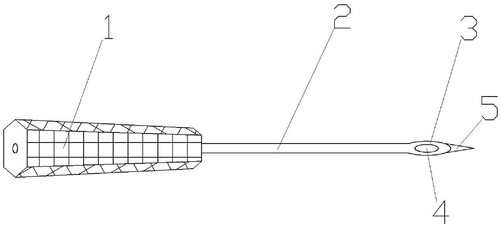 一种骨折钢丝缝线导引器的制作方法