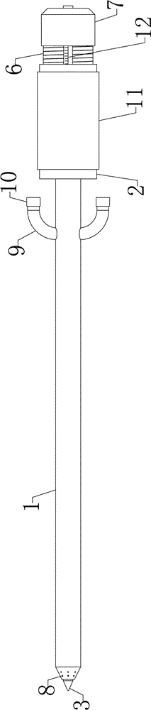 射频针组件的制作方法