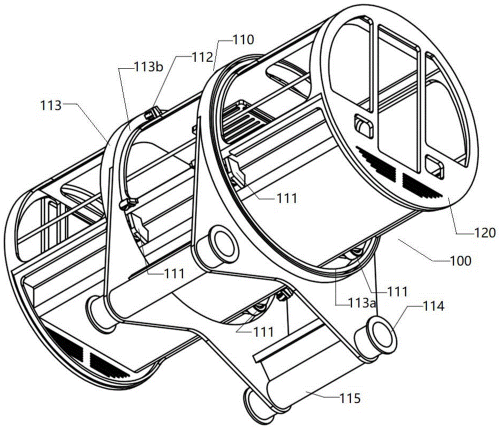 一种轮式自适应支承系统及大型观览车轿厢的制作方法