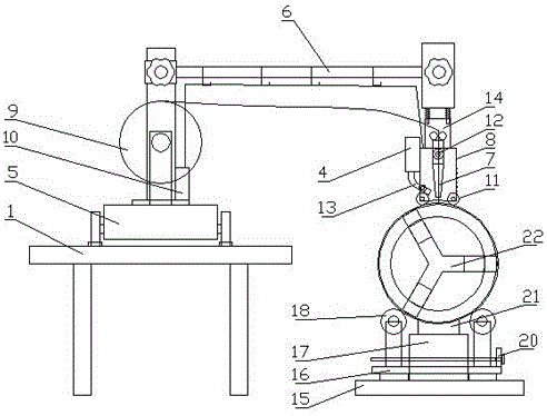 一种圆管埋弧焊自动焊接装置的制作方法